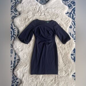 Ralph Lauren Beautiful Navy Dress